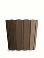 Květináč BOARDEE BASIC hnědý 28,5cm