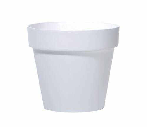 Květináč CUBE bílý 40cm