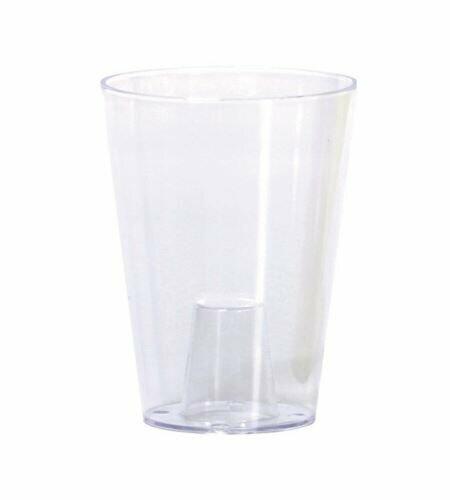 Květináč na orchidej COUBI ORCHID bílý transp.13cm