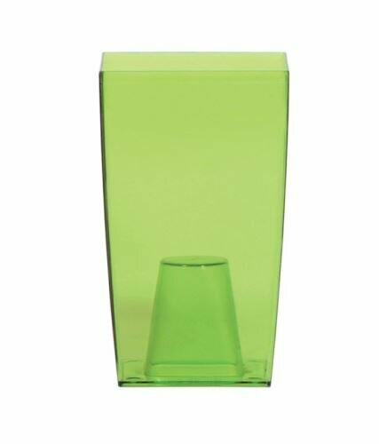 Květináč na orchidej COUBI ORCHID zelený transp. 12cm