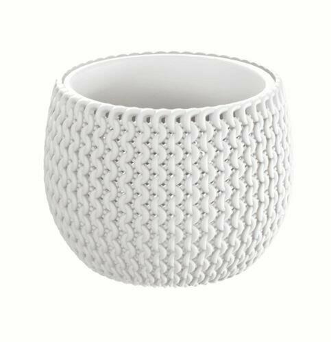 Květináč s vkladem SPLOFY BOWL bílý 18cm