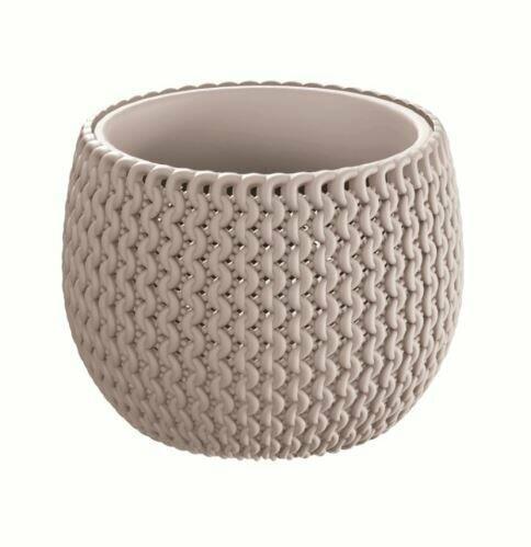 Květináč s vkladem SPLOFY BOWL mocca 18cm