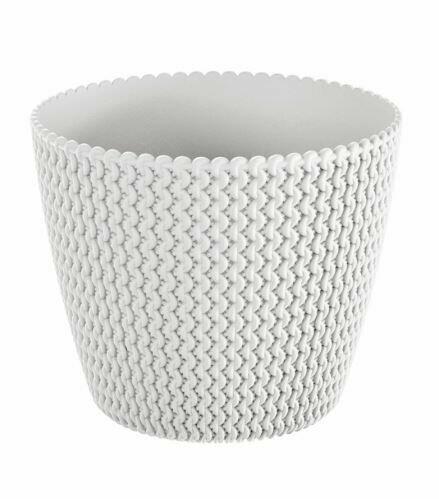 Květináč SPLOFY bílý 29,5cm