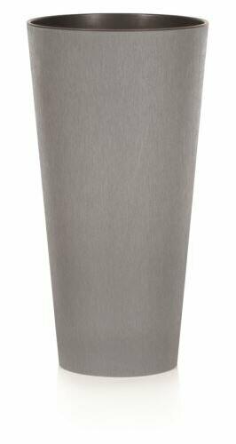 Květináč TUBUS SLIM BETON šedý 20cm