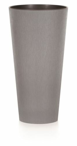 Květináč TUBUS SLIM BETON šedý 15cm