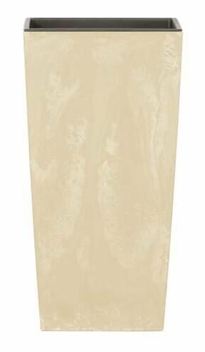 Květináč URBI SQUARE BETON EFFECT pískový 12,6 cm