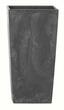 Květináč URBI SQUARE EFFECT antracit 12,6 cm