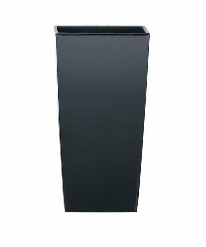 Květináč URBI SQUARE MATT antracit 12,6cm