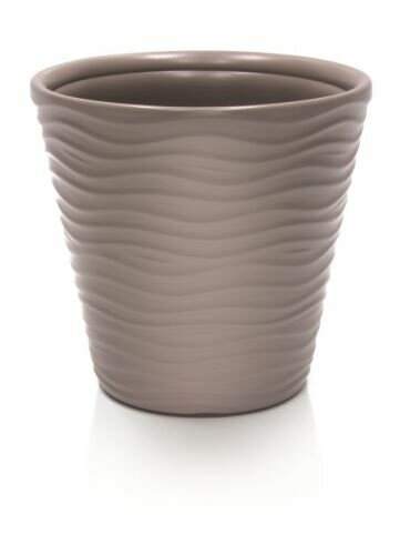 Květináč WAVE bez vkladu mocca 47,8 cm