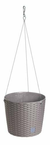 Květináč závěsný bez vkladu RATO ROUND WS mocca 25,6cm
