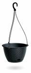 Květináč závěsný RATOLLA ROUND W antracit 24,3 cm