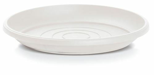 Miska TERRA kulatá bílá 25cm