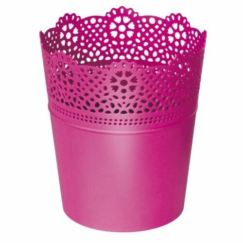 Květináč s krajkou LACE fuchsie 13,5 cm