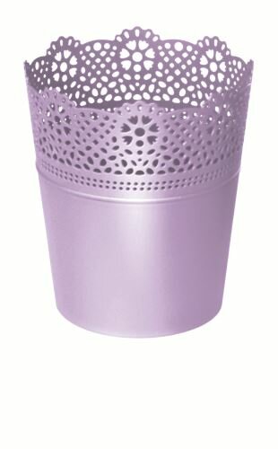 Květináč s krajkou LACE levandule 18,0 cm