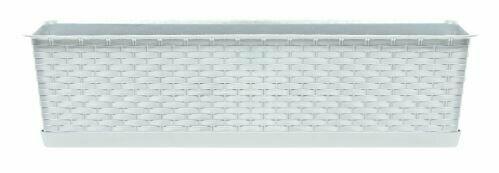 Truhlík s miskou RATOLLA CASE bílý 48,9cm