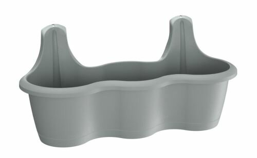 Truhlík závěsný RESPANA HOOK šedý kámen 51,9 cm