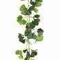 Umelá girlanda Ginko zelené 190 cm