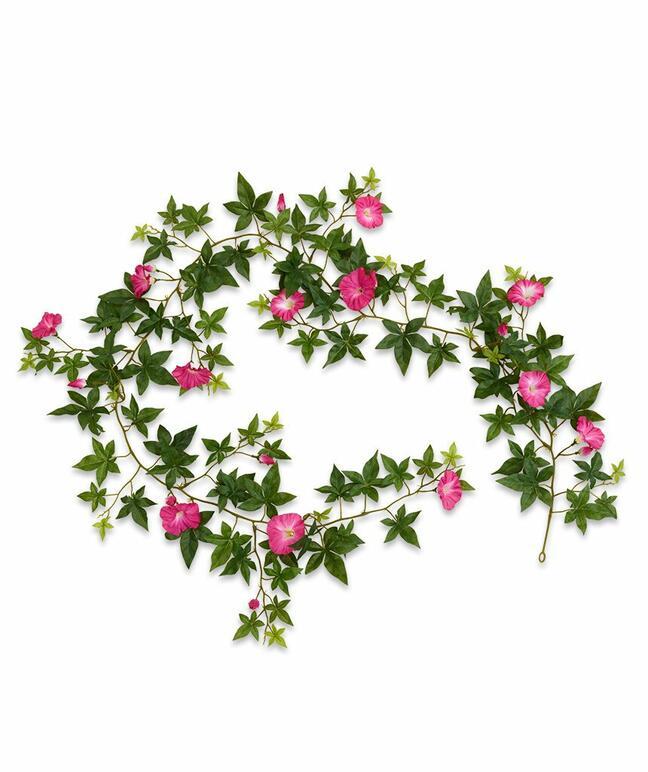 Umelá girlanda Petunia ružová 180 cm