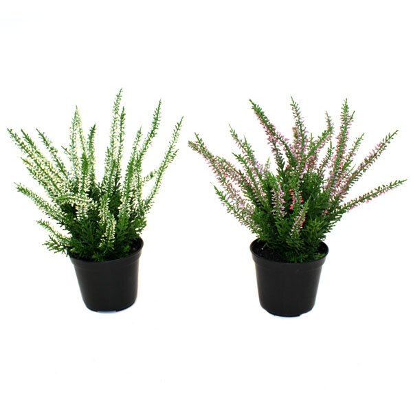 Umelá rastlina Erica Heather v kvetináči 30 cm - ružová