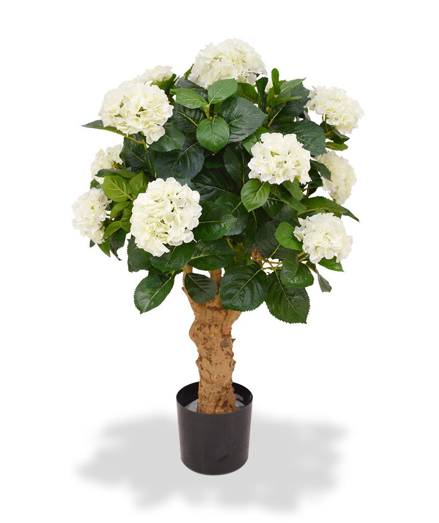 Umelá krémová Hydrangea Deluxe 90 cm