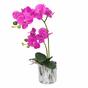 Umelá orchidea cyklámenová 49 cm