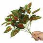 Umelá rastlina Bazalka červená 25 cm