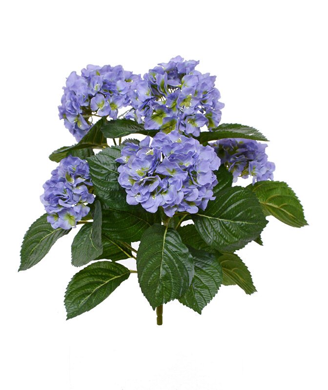 Umelá rastlina Hortensia 40 cm - modrá