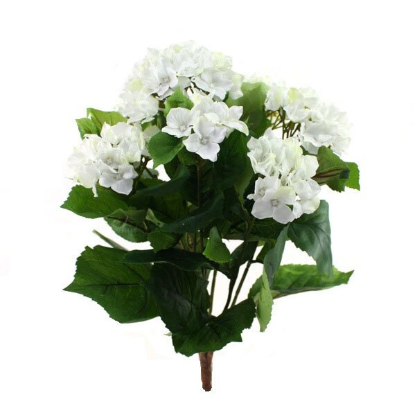 Umelá krémová Hortenzia 45cm