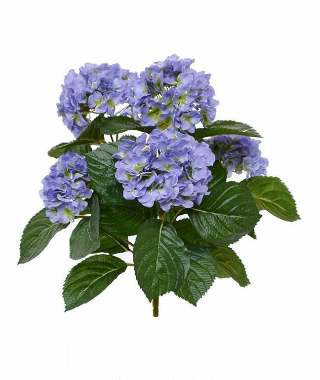 Umelá rastlina Hortenzia modrá 40 cm