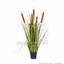 Umelá rastlina Pálka Cattails v kvetináči 90 cm