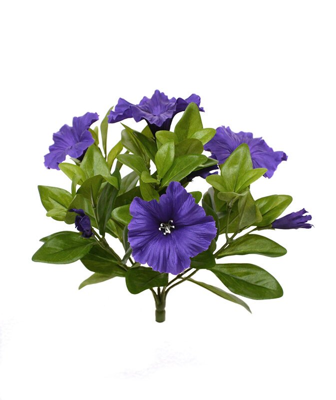 Umelá rastlina Petúnia 25 cm - fialová