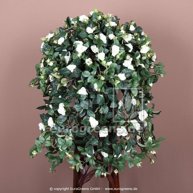 Umelá úponka Ruža biela 70 cm