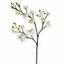 Umelá vetva Orchidea biela 60 cm