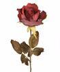 Umelá vetva Ruža červená 60 cm