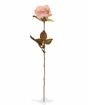 Umelá vetva Ruža ružová 60 cm