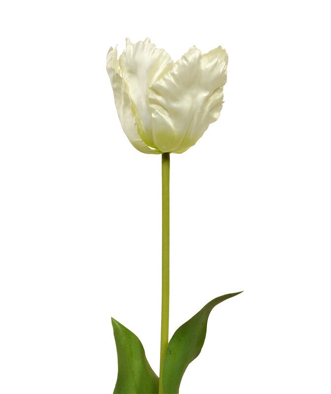 Umelá vetva Tulipán 70 cm - krémový