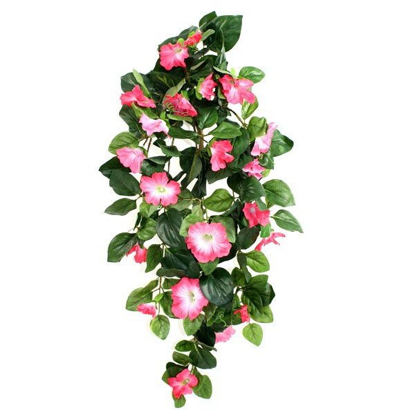 Umelá závesná Petunia Deluxe 80cm - ružová