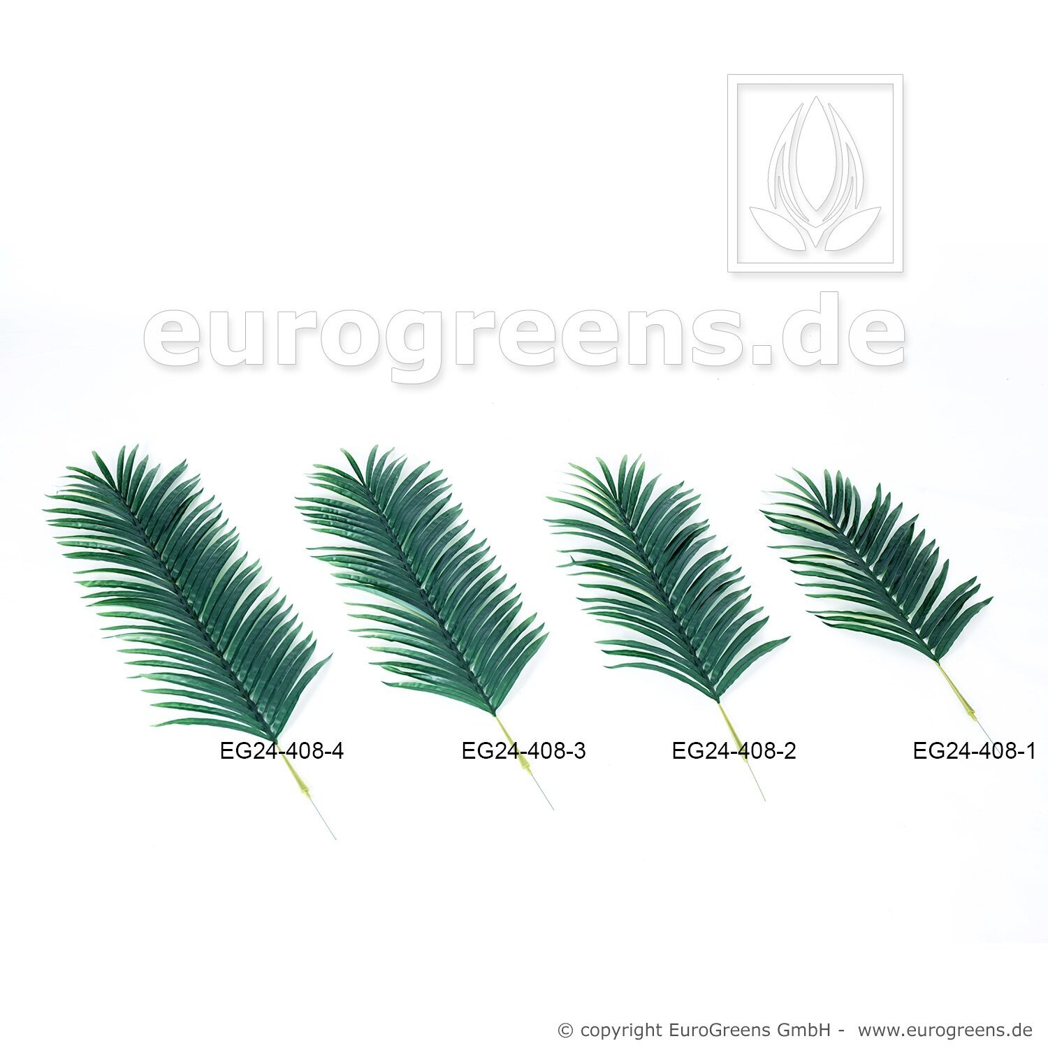 Umelý list palma Areca 100 cm
