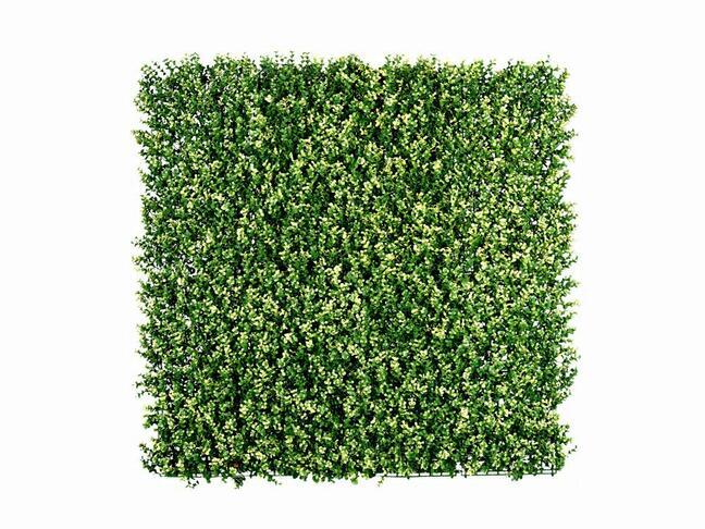Umelý listnatý panel Buxus - 50x50 cm