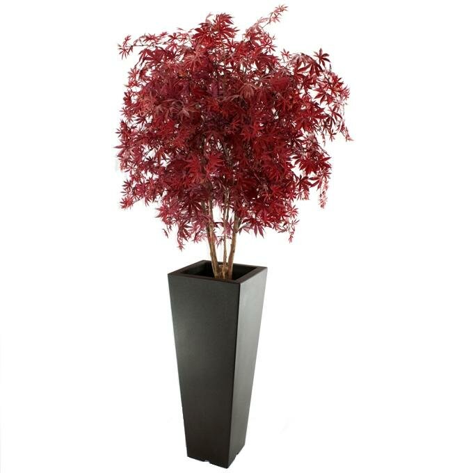 Umelý strom Acer DeLuxe 165 cm vínová farba