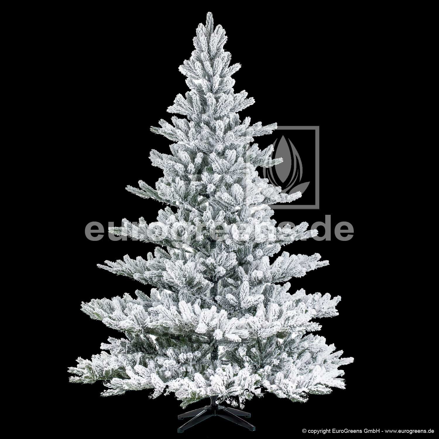 Umelý vianočný stromček Jedľa Nordmann Alnwick 210 cm zasnežený